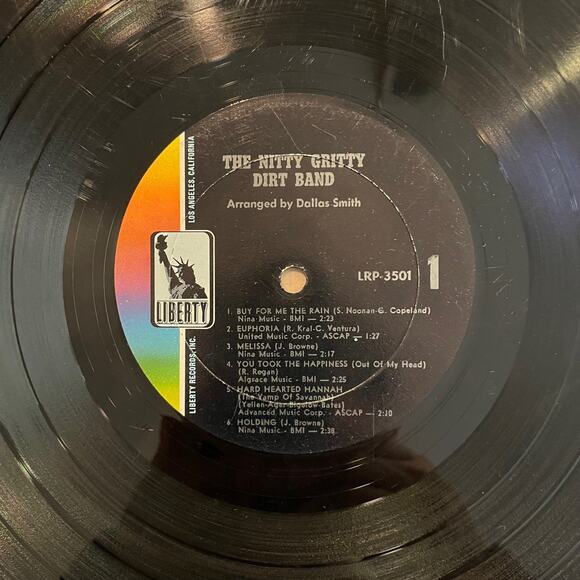 Nitty Gritty Dirt Band LP Mono vintage vinyl record country rock album retro 60s - Picture 3 of 4
